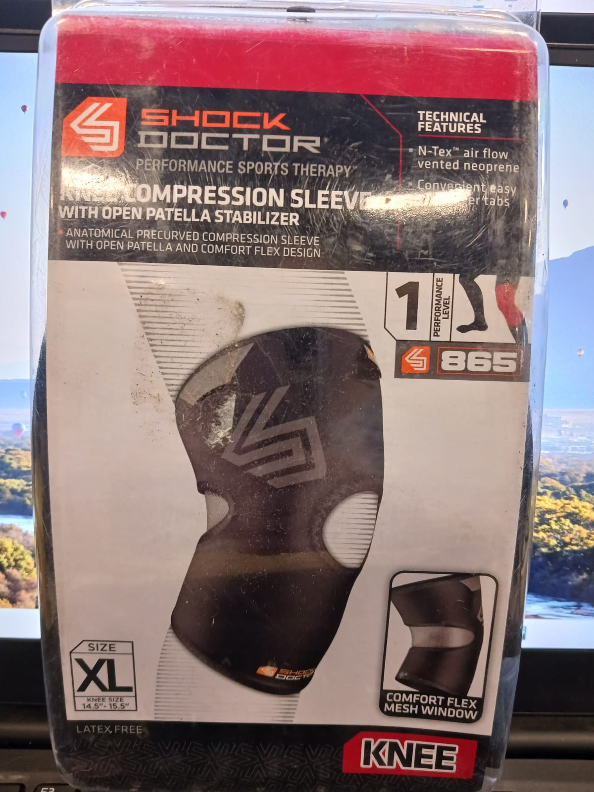 Shock Doctor Open Patella Knee Compression Sleeve