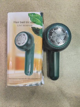 USB Rechargeable Fabric Shaver, Electric Lint Remover (green)