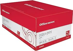 Office Depot Copy Paper (11"x17") - Box of 3 Reams 92 Brightness 1500 Sheets