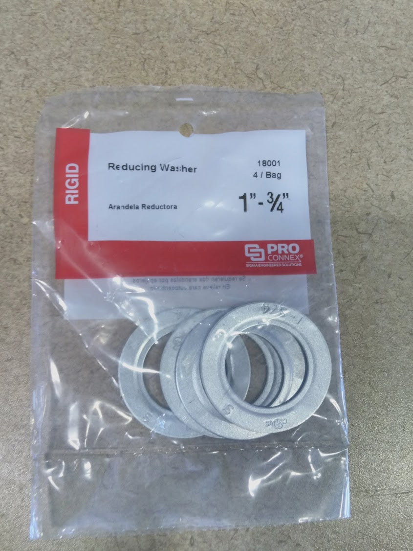 Pro Connex 18001 Reducing Washers, 1"-3/4" - Box of 40