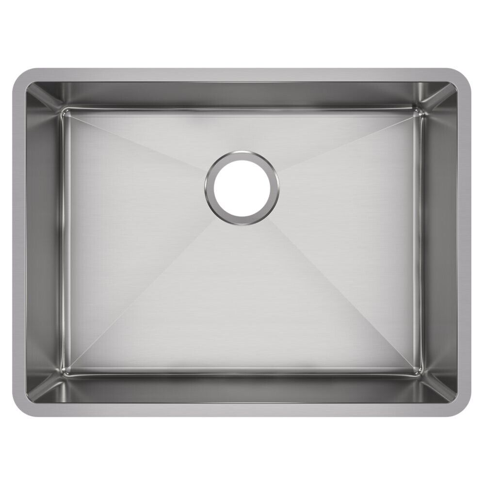 Elkay HDU24189F Crosstown Undermount Stainless 24 in. Single Bowl Kitchen Sink