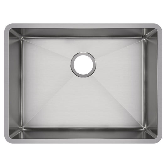 Elkay HDU24189F Crosstown Undermount Stainless 24 in. Single Bowl Kitchen Sink