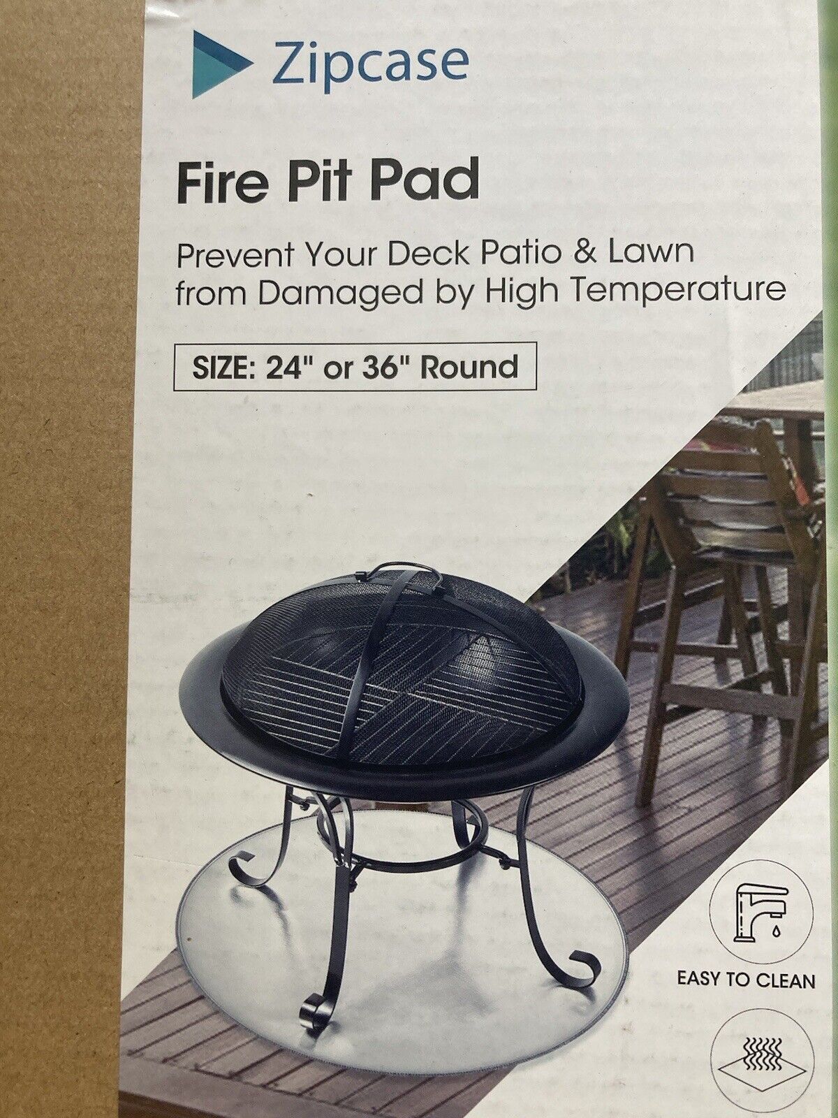 Showcase Zipcase Fire Pit Pad