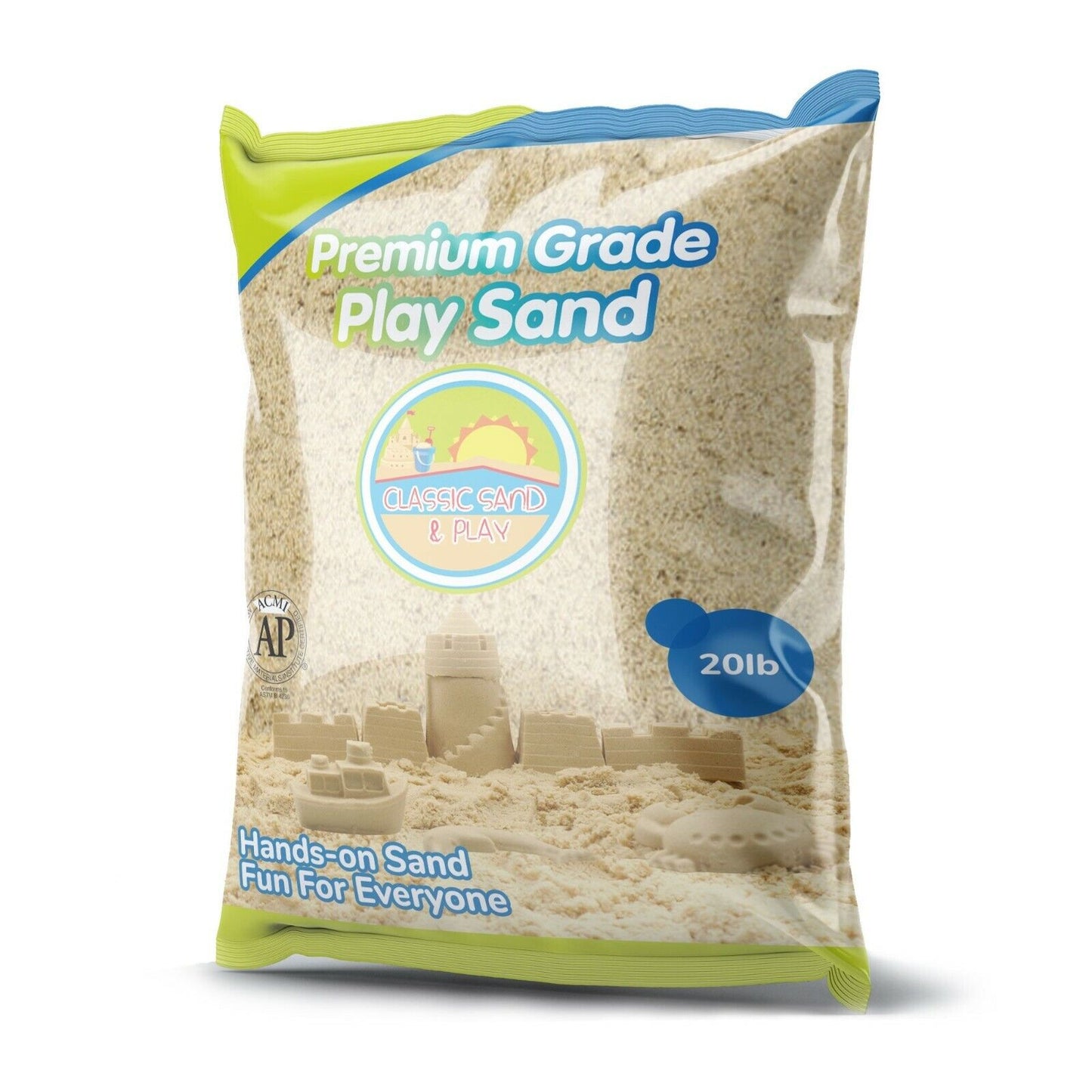 Classic Sand and Play Sand for Sandbox