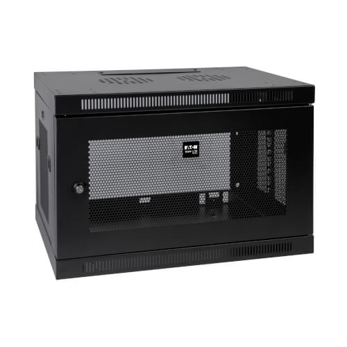 Tripp Lite 9U Wall Mount Rack Enclosure Server Cabinet, 16.5" Deep, Switch-Depth (SRW9U),Black