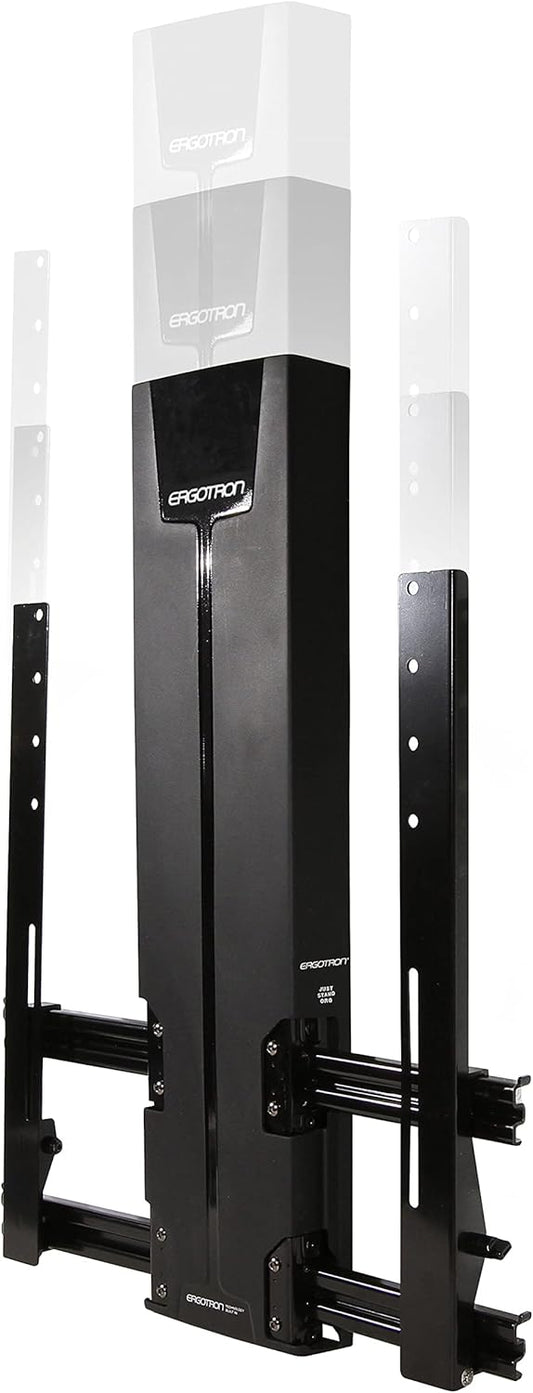 Ergotron – Glide Wall Mount HD, VESA TV Wall Mount – for Heavy Monitors or TVs Up to 55 Inches, 20 to 40 lbs – Black ‎61-061-085