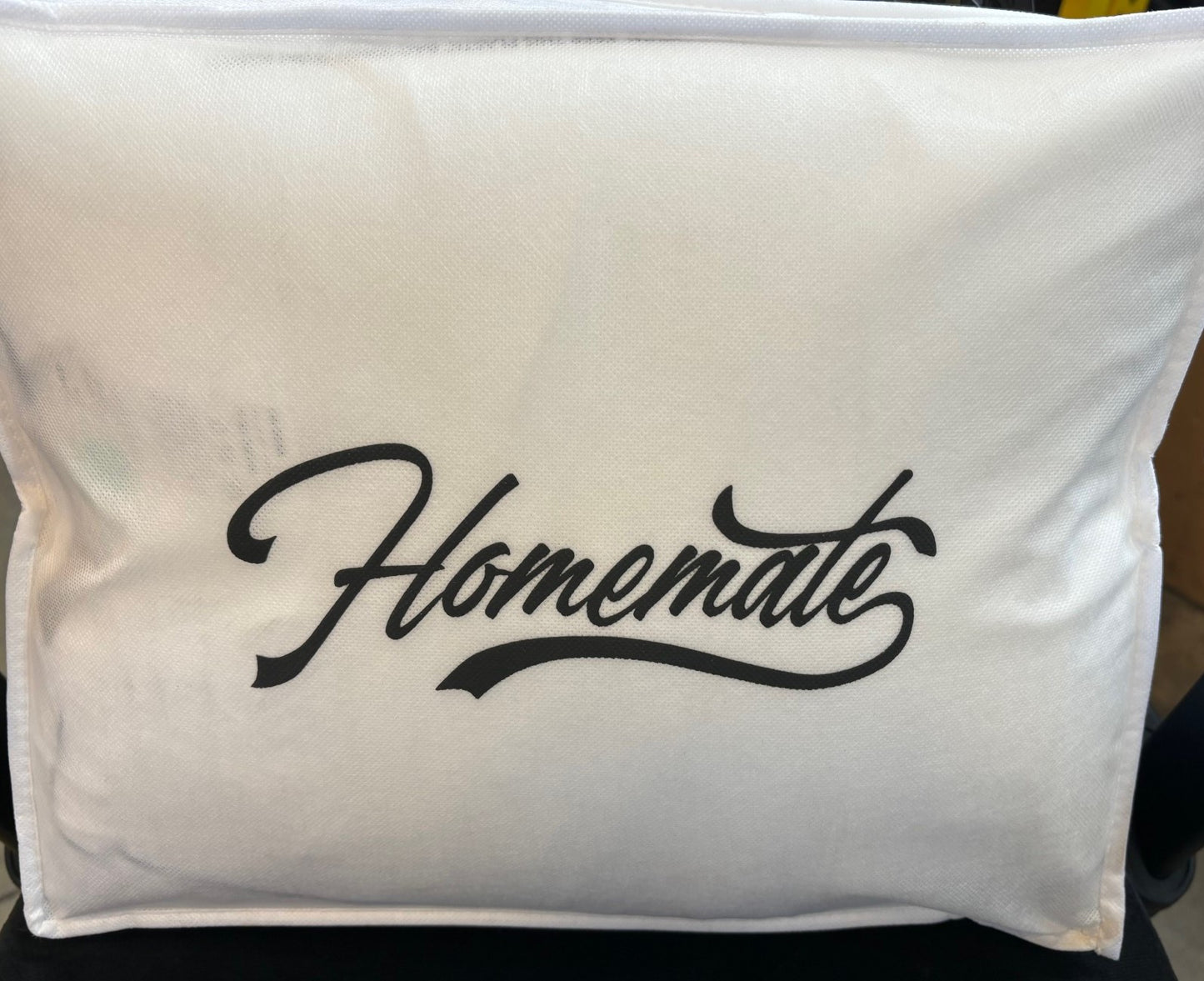 Homemate Bed Pillows for Sleeping - Queen Size(20"x28") Set of 4 Pillows Allergy Friendly Microfiber Shell Fluffy Down Alternative Filling Breathable Pillow Suitable Back Stomach or Side Sleepers