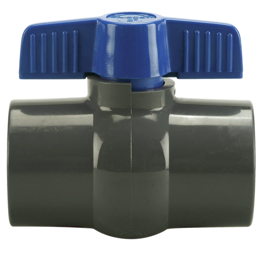 NIBCO S-45-CE-E 2" PVC Sch 80 Chemtrol Ball Valve MA064AD